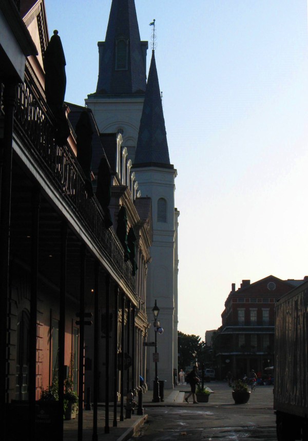Jackson Square, St. Louis Cathedral, New Orelans, sunrise (c) Renee Wilmeth
